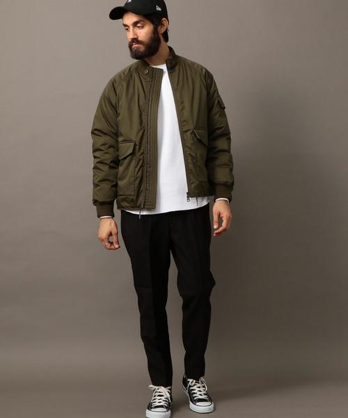 BEAUTY&YOUTH UNITED ARROWS（ビューティーアンドユースユナイテッドアローズ）の「BY G-8 ダウンジャケット◆（ミリタリージャケット・メンズ・オリーブ/ネイビー・LARGE/SMALL/MEDIUM/X-LARGE）」の7枚目の写真