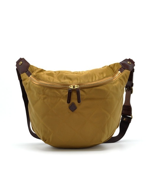 CLEDRAN（クレドラン）の「【キルティングナイロン×本革】CL2147 ROTA BODY BAG L（ショルダーバッグ・レディース・ベージュ/グリーン系その他/ネイビー/ゴールド/ブラウン系カモフラージュ/ブラック/オリーブ/ライトブラウン・FREE）」の10枚目の写真