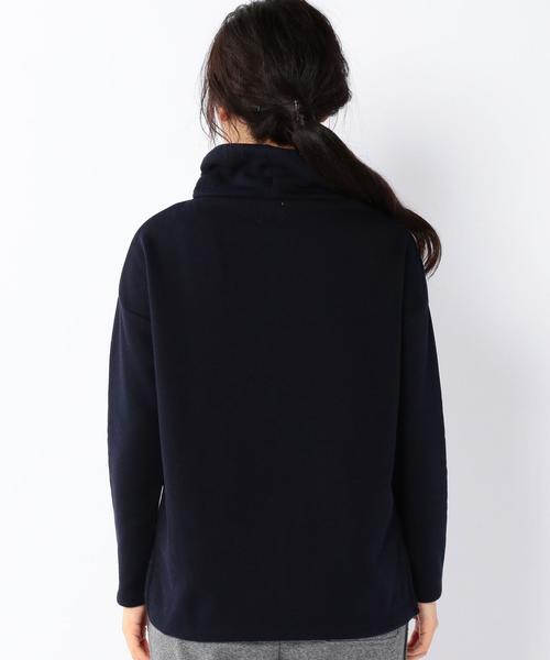 coen（コーエン）の「ギャザータートルネックプルオーバー（Tシャツ/カットソー・レディース・ナチュラル/ネイビー/その他1・FREE）」の4枚目の写真