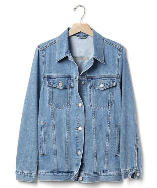 GAP(ギャップ)の「Gap 1969 Icon Long Denim Jacket(デニムジャケット・レディース・ブルー・XS/M/S/XXS/L)」の6枚目の写真