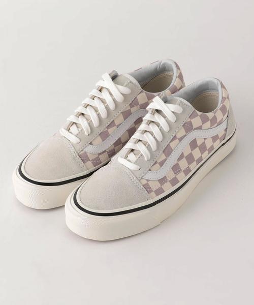 VANS（バンズ）の「【WEB限定】VANS OLDSKOOL 37DX チェッカー〈バンズ〉（スニーカー・レディース・ブラック/ライトピンク・6/5）」の3枚目の写真