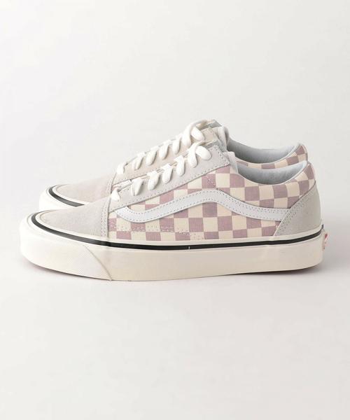 VANS（バンズ）の「【WEB限定】VANS OLDSKOOL 37DX チェッカー〈バンズ〉（スニーカー・レディース・ブラック/ライトピンク・6/5）」の4枚目の写真