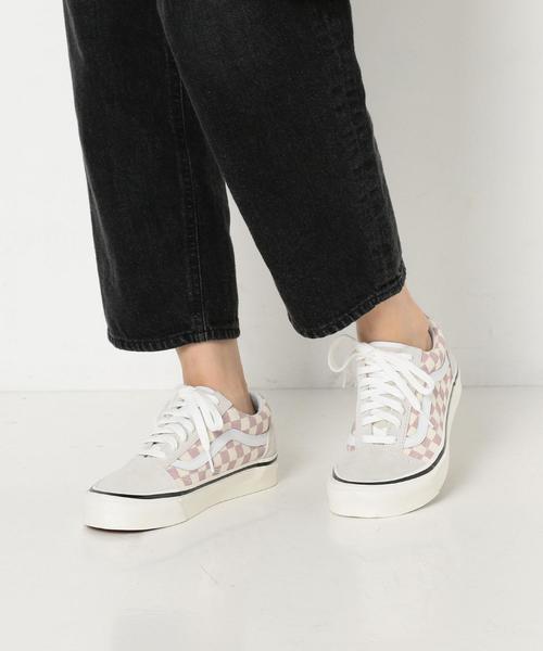 VANS（バンズ）の「【WEB限定】VANS OLDSKOOL 37DX チェッカー〈バンズ〉（スニーカー・レディース・ブラック/ライトピンク・6/5）」の9枚目の写真