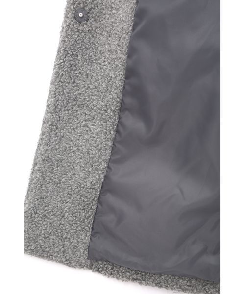 NATURAL BEAUTY BASIC（ナチュラルビューティーベーシック）の「◆ライトウォームボアコート（その他アウター・レディース・グレー/ベージュ・MEDIUM/SMALL）」の12枚目の写真