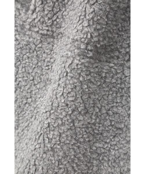 NATURAL BEAUTY BASIC（ナチュラルビューティーベーシック）の「◆ライトウォームボアコート（その他アウター・レディース・グレー/ベージュ・MEDIUM/SMALL）」の13枚目の写真