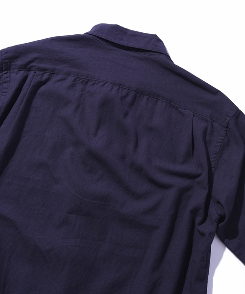 SHIPS JET BLUE(シップスジェットブルー)の「SHIPS JET BLUE: チャイナジャケット(シャツ/ブラウス・メンズ・ネイビー/ベージュ/ブラック・LARGE/X-LARGE/MEDIUM/SMALL)」の4枚目の写真