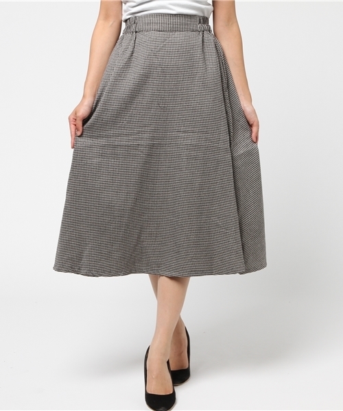 AMERICAN HOLIC(アメリカンホリック)の「チェックフレアスカート(スカート・レディース・その他/ハウンドトゥース/ブラック系その他・FREE)」の12枚目の写真