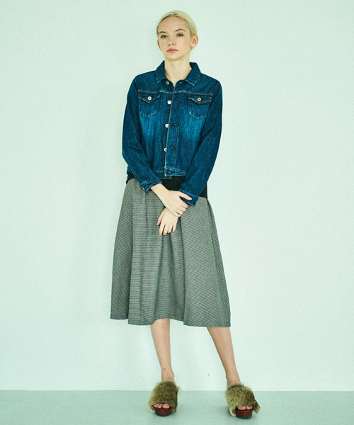 AMERICAN HOLIC(アメリカンホリック)の「チェックフレアスカート(スカート・レディース・その他/ハウンドトゥース/ブラック系その他・FREE)」の11枚目の写真