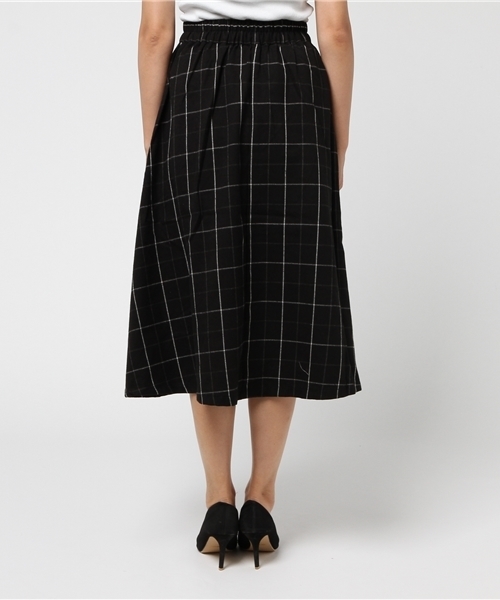 AMERICAN HOLIC(アメリカンホリック)の「チェックフレアスカート(スカート・レディース・その他/ハウンドトゥース/ブラック系その他・FREE)」の8枚目の写真