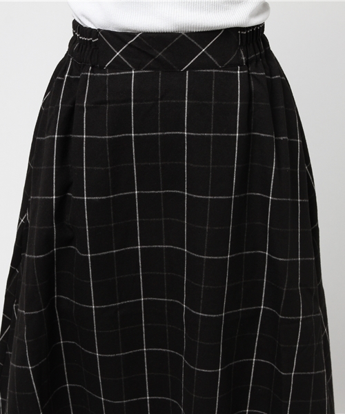 AMERICAN HOLIC(アメリカンホリック)の「チェックフレアスカート(スカート・レディース・その他/ハウンドトゥース/ブラック系その他・FREE)」の6枚目の写真