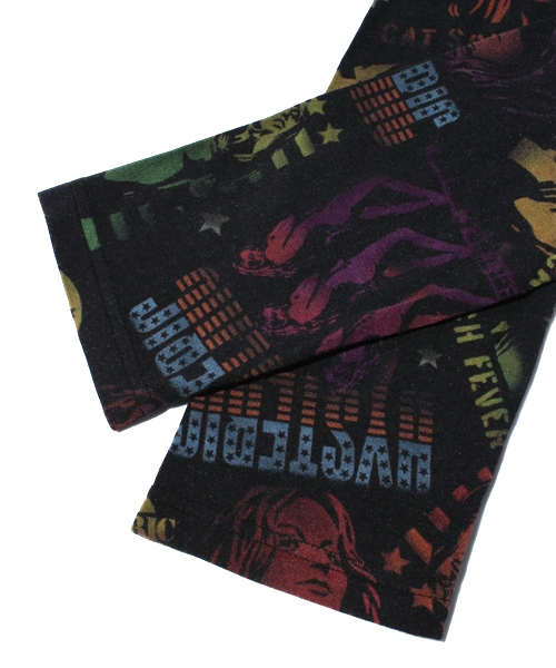 JOEY HYSTERIC（ジョーイヒステリック）の「STENCIL SET総柄 レギンス（レギンス/スパッツ・キッズ・マルチ・X-SMALL/SMALL/MEDIUM）」の3枚目の写真