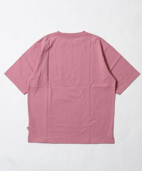 coen（コーエン）の「USAコットンビッグシルエットクルーネックTシャツ(一部WEB限定カラー)（Tシャツ/カットソー・メンズ・ホワイト/ホワイト系その他/ブラック/オリーブ/ネイビー/ライトブルー/ブルー系その他/ライトピンク・X-LARGE/LARGE/MEDIUM）」の17枚目の写真