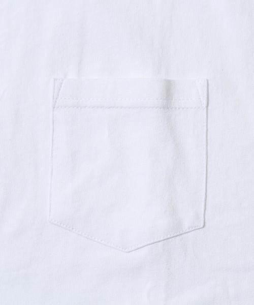 coen（コーエン）の「USAコットンビッグシルエットクルーネックTシャツ(一部WEB限定カラー)（Tシャツ/カットソー・メンズ・ホワイト/ホワイト系その他/ブラック/オリーブ/ネイビー/ライトブルー/ブルー系その他/ライトピンク・X-LARGE/LARGE/MEDIUM）」の18枚目の写真