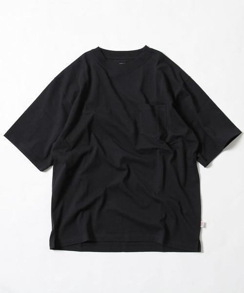 coen（コーエン）の「USAコットンビッグシルエットクルーネックTシャツ(一部WEB限定カラー)（Tシャツ/カットソー・メンズ・ホワイト/ホワイト系その他/ブラック/オリーブ/ネイビー/ライトブルー/ブルー系その他/ライトピンク・X-LARGE/LARGE/MEDIUM）」の15枚目の写真