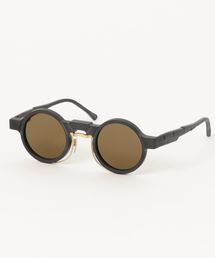 KUBORAUM N3 ブラック グリーンレンズ サングラス ブラック/グリーン ファッション KUBRAUM N3 ラウンドサングラス