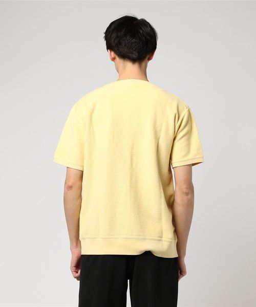 Champion(チャンピオン)の「【Champion/チャンピオン】メンズ キャンパス ショートスリーブスウェットシャツ(スウェット・メンズ・ライトピンク/ブルー系その他2/ベージュ/ブルー系その他・MEDIUM/LARGE/X-LARGE)」の6枚目の写真