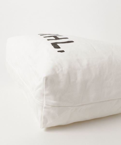 MHL.（エムエイチエル）の「HEAVY COTTON CANVAS（ショルダーバッグ・レディース・ホワイト/ブラック・FREE）」の4枚目の写真