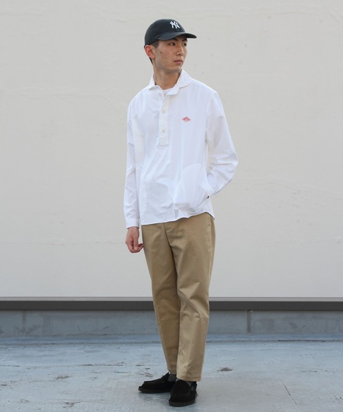 Danton ダントン オックスプルオーバーシャツ Ox Pullover Shirt メンズ シャツ ブラウス Danton ダントン のファッション通販 Zozotown