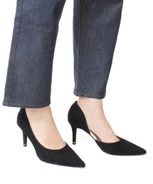 RANDA | メタリックヒールセパレートパンプス(パンプス)