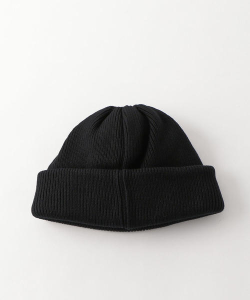 crepuscule（クレプスキュール）の「＜crepuscule＞COTTON KNIT CAP Ⅱ/ニットキャップΨ（ニットキャップ/ビーニー・メンズ・オレンジ系その他/ロイヤルブルー/ベージュ/ブラック・FREE）」の10枚目の写真