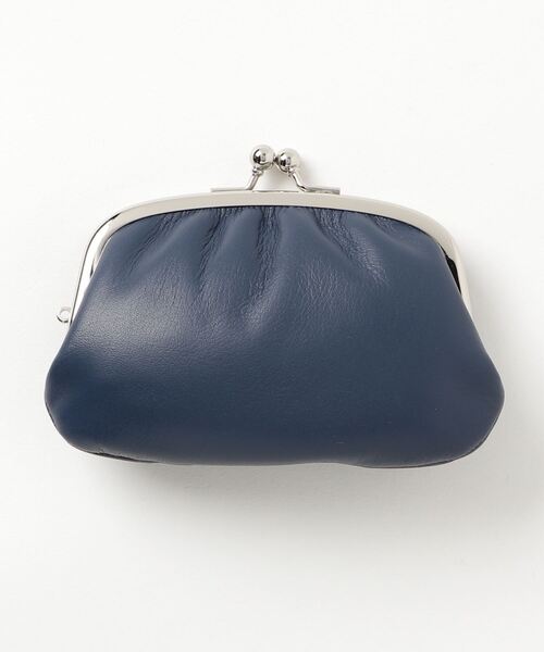 HIGHTIDE（ハイタイド）の「松野屋 牛革親子がま口 口金 本革 ミニ 財布 カード コインケース（財布・レディース・ブラック/ネイビー/ブラック系その他/ネイビー系・FREE）」の9枚目の写真