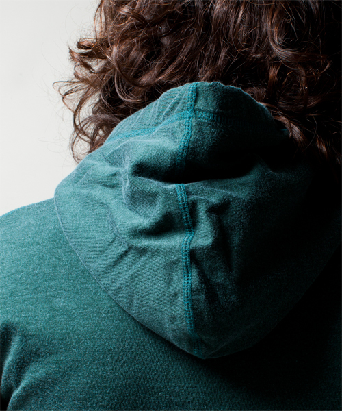 NANO universe（ナノユニバース）の「チャンピオン別注ボアフーディー（パーカー・メンズ・グリーン/ネイビー/ボルドー・SMALL/MEDIUM/LARGE）」の9枚目の写真