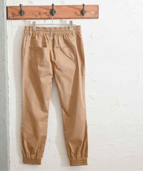 Anytime Songs(エニータイムソングス)の「ストレッチジョガーパンツ(その他パンツ・メンズ・ホワイト/ブラック/ベージュ/カーキ/ネイビー/ブルー/レッド・SMALL/MEDIUM/LARGE/X-LARGE)」の15枚目の写真