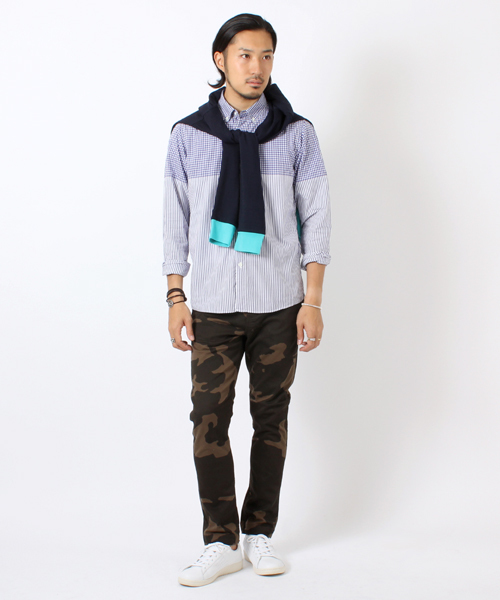 BEAMS（ビームス）の「BEAMS / カモフラージュ柄 ストレッチテーパードチノ（チノパンツ・メンズ・その他1/その他2・SMALL/MEDIUM/LARGE/X-LARGE）」の18枚目の写真