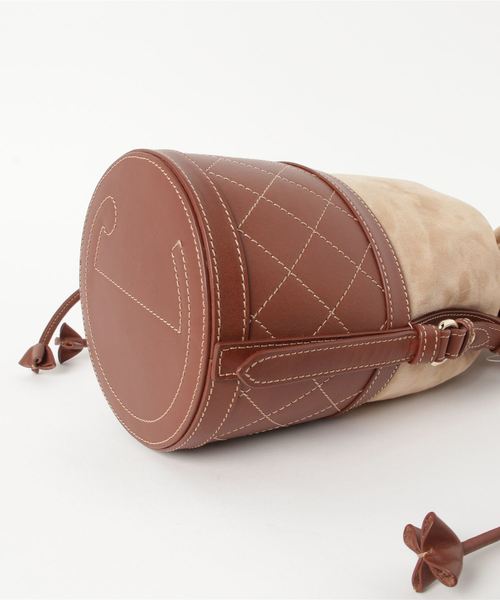 CARVEN(カルヴェン)の「SULLY 9197SA121(ショルダーバッグ・レディース・ブラック/ダークグリーン/ベージュ・ONE)」の4枚目の写真