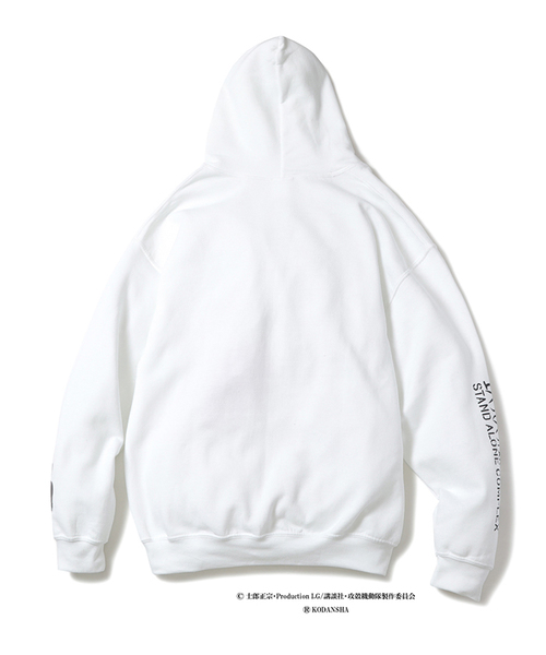 ICECREAM（アイスクリーム）の「ICECREAMxGhost in the Shell: Stand Alone Complex　Motoko Kusanagi HOODIE（パーカー・メンズ・ホワイト/ブラック/ブルー・SMALL/MEDIUM/LARGE/X-LARGE）」の8枚目の写真