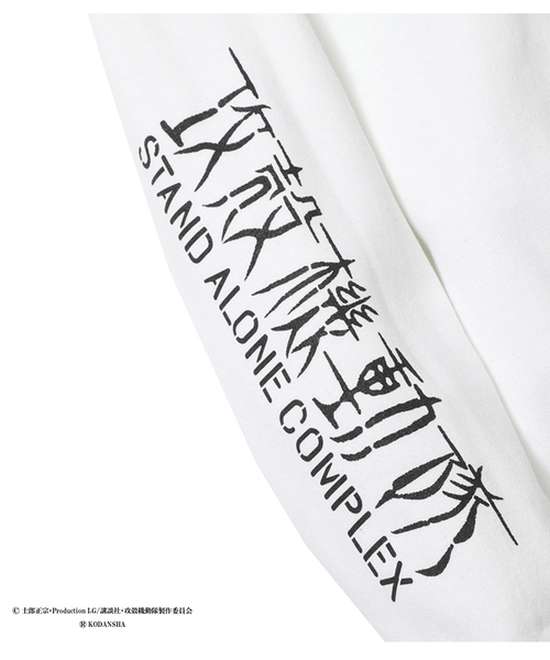 ICECREAM（アイスクリーム）の「ICECREAMxGhost in the Shell: Stand Alone Complex　Motoko Kusanagi HOODIE（パーカー・メンズ・ホワイト/ブラック/ブルー・SMALL/MEDIUM/LARGE/X-LARGE）」の5枚目の写真