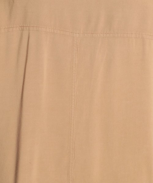 niko and...（ニコアンド）の「ミリタリーワイドシャツ（シャツ/ブラウス・レディース・ブラック/ベージュ/カーキ・MEDIUM/LARGE）」の9枚目の写真