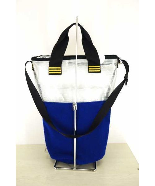 Acne Studios PVC 2WAYバッグ ブランド古着】PVC切替2wayバッグ（ショルダーバッグ）｜Acne
