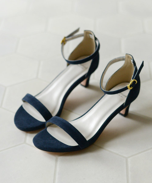 menue（メヌエ）の「5cmヒール すっきりシルエット サンダル（サンダル・レディース・イエロー/ホワイト/ベージュ/ダークブルー/グレイッシュベージュ/ブラック系その他2/マジェンタ/ブラック/ブラック系その他/ピンクベージュ/シルバー/ホワイト系その他/ブラック系その他3/ベージュ系その他/パイソン/ブラウン系その他/ブルーグレー/ラベンダー/その他/ライトグリーン・SS/S/3L/LL/M/L/XS）」の13枚目の写真