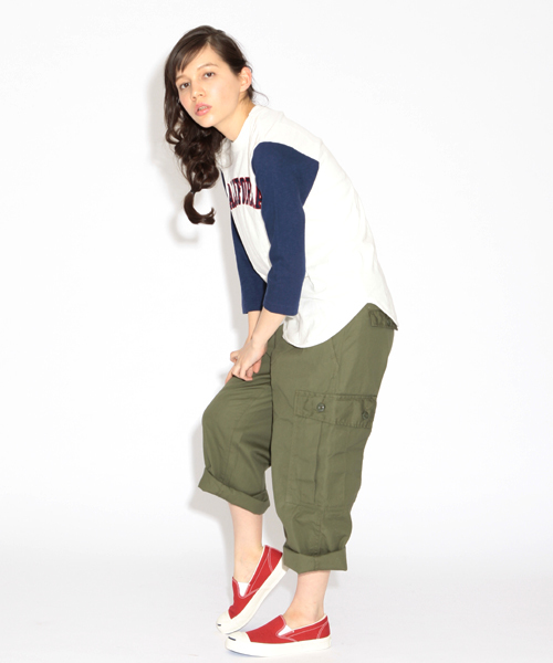 BEAMS BOY（ビームスボーイ）の「CHESWICK / CALIFORNIA TEE（Tシャツ/カットソー・レディース・ホワイト/ヘザ－グレー/ネイビー・ONE SIZE）」の6枚目の写真