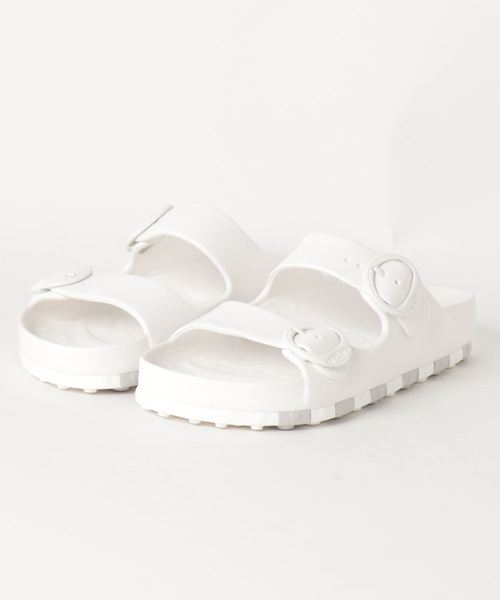 artemis by DIANA(アルテミスバイダイアナ)の「【ccilu チルHORIZON CHECK SANDAL】ダブルベルトサンダル(サンダル・レディース・ブラック/ホワイト/グレー・XL/S/M/L)」の2枚目の写真