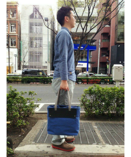 CAMPER(カンペール)の「CAMPER by MIKE ABELSON プレーントートM(トートバッグ・レディース・ブルー・FREE)」の10枚目の写真