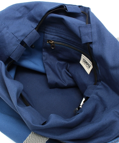 CAMPER(カンペール)の「CAMPER by MIKE ABELSON プレーントートM(トートバッグ・レディース・ブルー・FREE)」の7枚目の写真