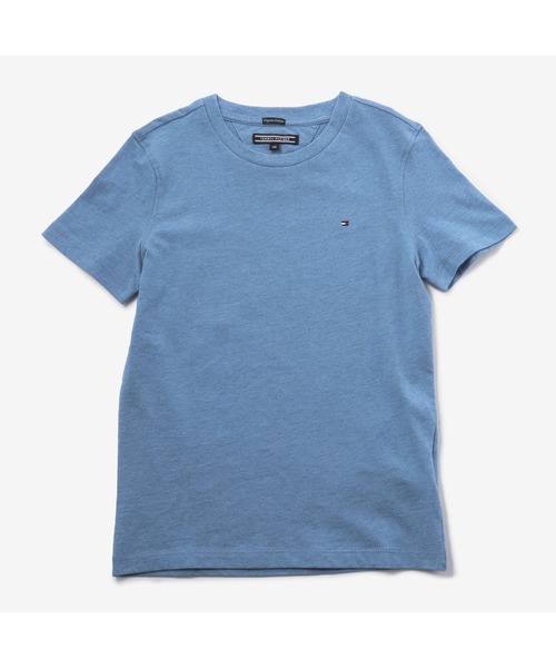 TOMMY HILFIGER（トミーヒルフィガー）の「【130～160cm/ジュニアサイズ】ワンポイントクルーネックコットンTシャツ（Tシャツ/カットソー・キッズ・ホワイト/ブラック/ネイビー/グレー/レッド/ブルー・130cm/140cm/150cm/160cm）」の5枚目の写真