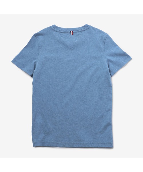 TOMMY HILFIGER（トミーヒルフィガー）の「【130～160cm/ジュニアサイズ】ワンポイントクルーネックコットンTシャツ（Tシャツ/カットソー・キッズ・ホワイト/ブラック/ネイビー/グレー/レッド/ブルー・130cm/140cm/150cm/160cm）」の17枚目の写真