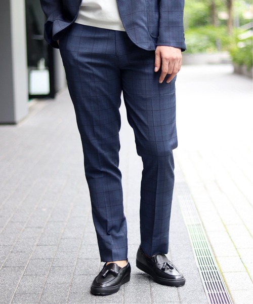 EDIFICE(エディフィス)の「FUNCTION MOBILE EVALET ツイル パンツ(その他パンツ・メンズ・グレー/ブルー/ブルー系その他・44/46/48/50)」の3枚目の写真