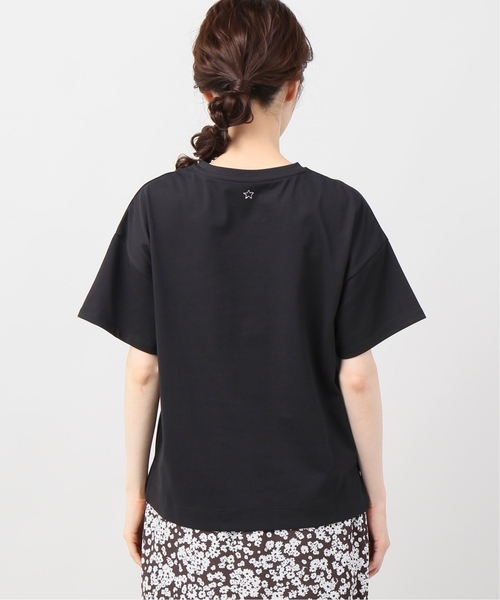 JOINT WORKS(ジョイントワークス)の「ハンドライク刺繍TEE(Tシャツ/カットソー・レディース・ブラック/ホワイト/ベージュ・FREE)」の9枚目の写真