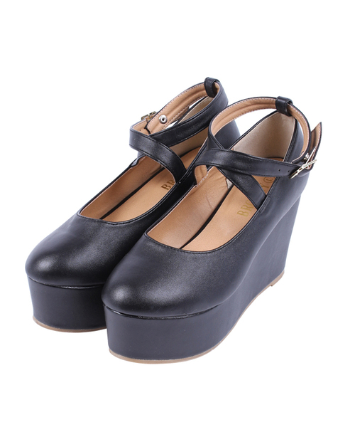 WEGO(ウィゴー)の「WEGO/クロスパンプス(パンプス・レディース・ホワイト/ブラック/サックスブルー/パープル・24.5cm/23.5cm)」の11枚目の写真