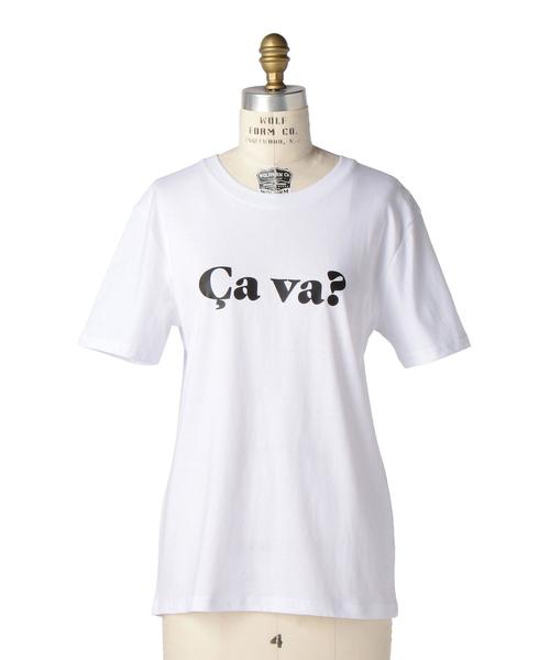 Drawer(ドゥロワー)の「Drawer別注〈Les Petits Basics (ル 通販正規品 ドゥロワー Tシャツ Tシャツ/カットソー(半袖/袖なし)