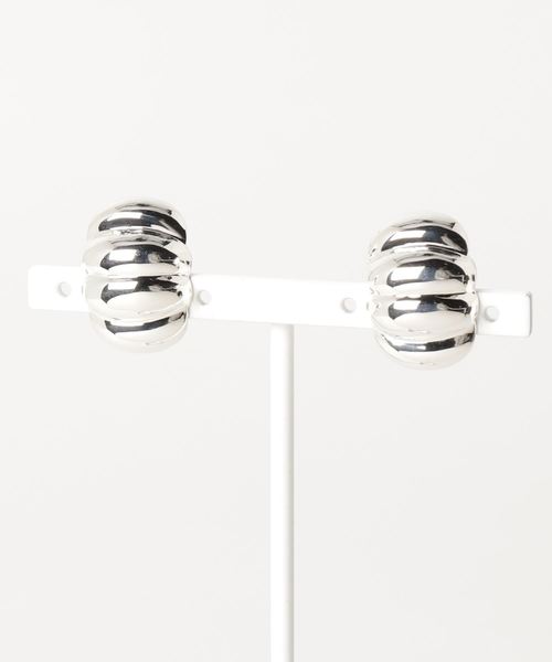 TONE SELECT GOODS(トーンセレクトグッズ)の「【925 SILVER ACC】pocopocoイヤリングSV925(OG)(イヤリング・レディース・シルバー・FREE)」の1枚目の写真
