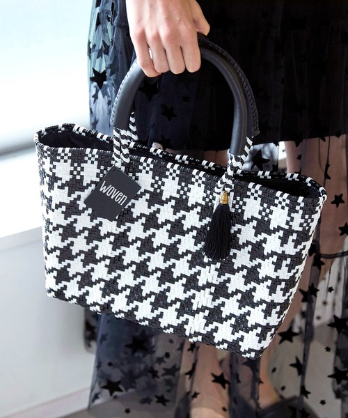 WOVEN (ウーヴン) / スモールトート メキシコ製 バスケットバッグ