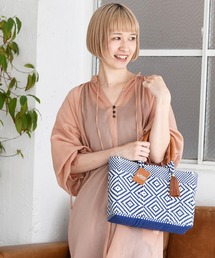WOVEN | WOVEN (ウーヴン) / メキシコ製 バスケットバッグ メルカドバッグ かごバッグ(かごバッグ)