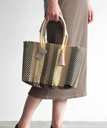 WOVEN (ウーヴン) / スモールトート メキシコ製 バスケットバッグ メルカドバッグ かごバッグ