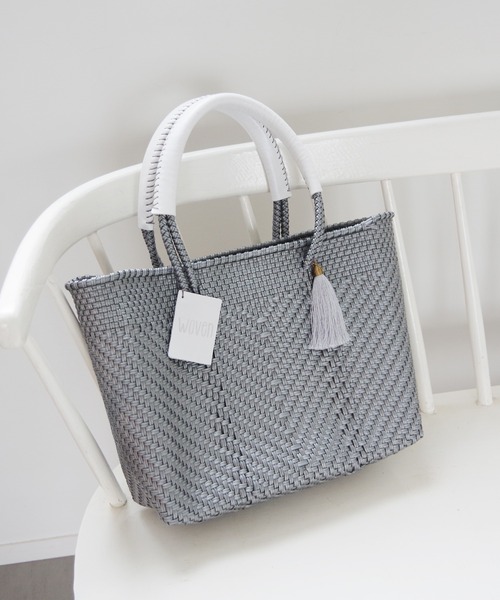 WOVEN (ウーヴン) / スモールトート メキシコ製 バスケットバッグ