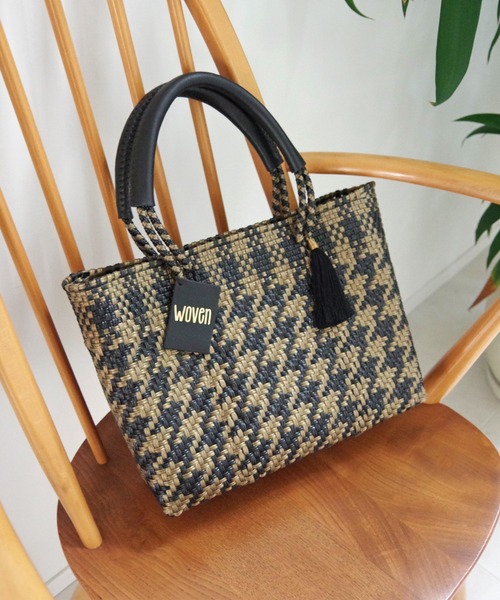 WOVEN (ウーヴン) / スモールトート メキシコ製 バスケットバッグ